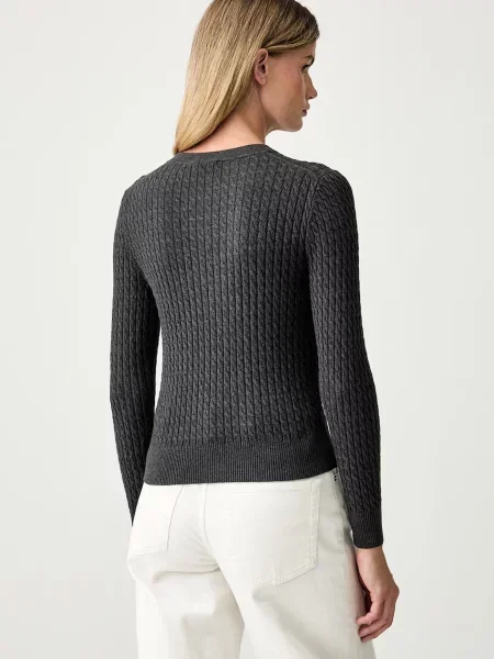 Tommy Hilfiger Sweter ciemny szary