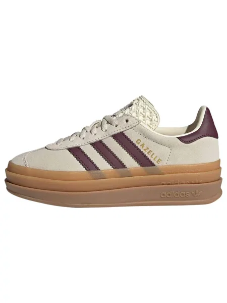 Sneakerși Adidas Gazelle de lână bej