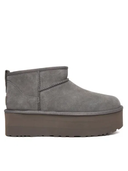 Ugg Апрески W Classic Ultra Mini Platform сив