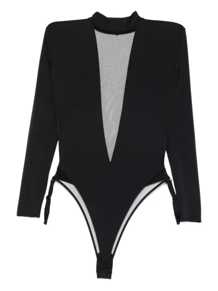 Hosszú body Maison Close fekete