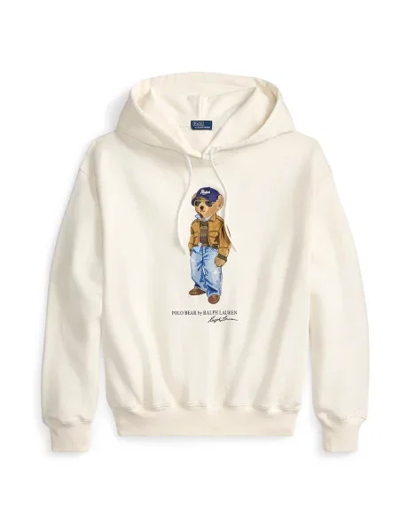 POLO RALPH LAUREN Hanorac | Relaxed fit alb
