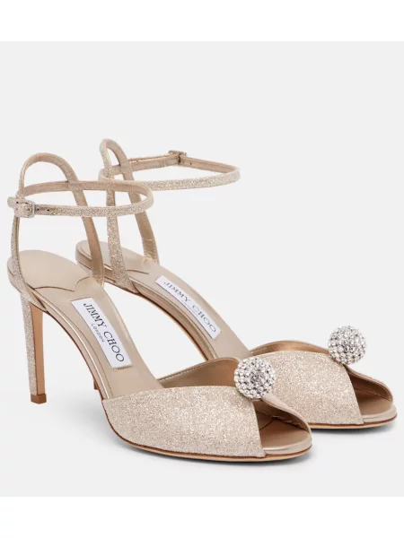 Sandale Jimmy Choo auriu