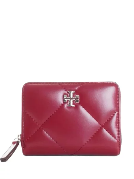 Prošívaný peněženka Tory Burch červená