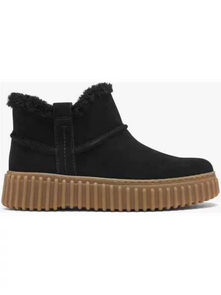 Buty trekkingowe Clarks Torhill Warm Boot brązowy czarny