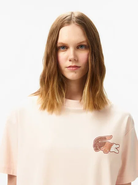 Футболка Lacoste рожевий