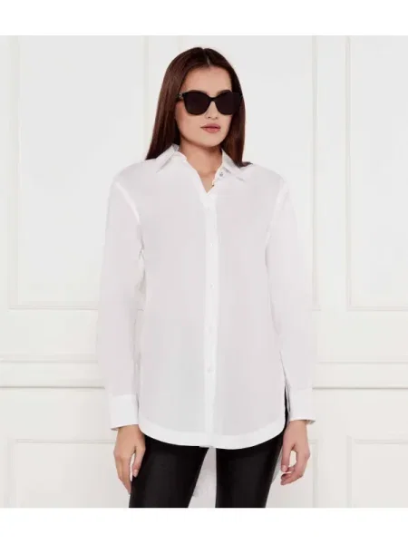 BOSS ORANGE Cămașă alb