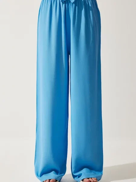 Happiness İstanbul Pantaloni / azur albastru