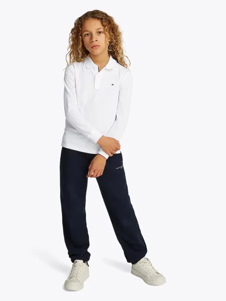 Tommy Hilfiger Tričko s dlhým rukávom biela
