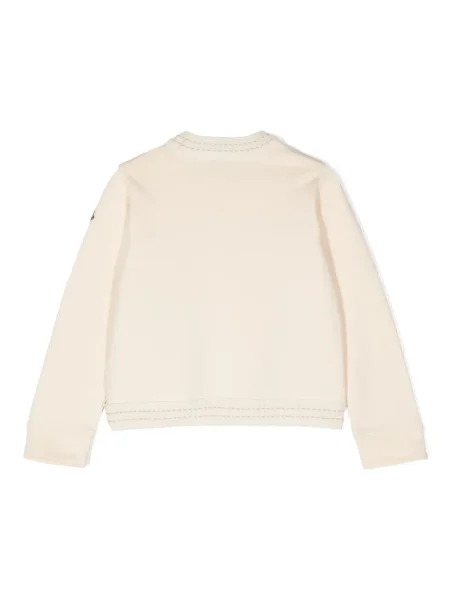 Bluza dziecięca Moncler Enfant biała