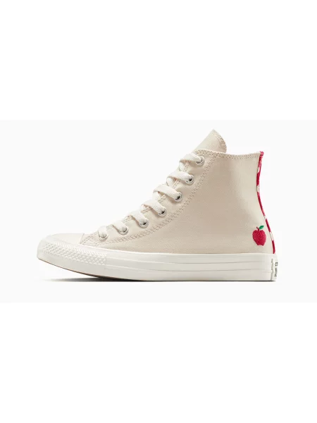 Converse Chuck Taylor All Star Checkered Accents KobietyDzieci Buty sportowe Converse Beige Size: 4 beżowe