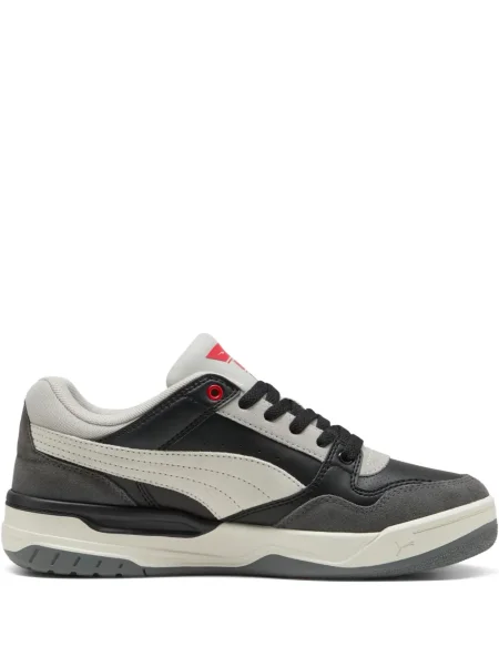 Sneakerși Puma cu șireturi din dantelă negru