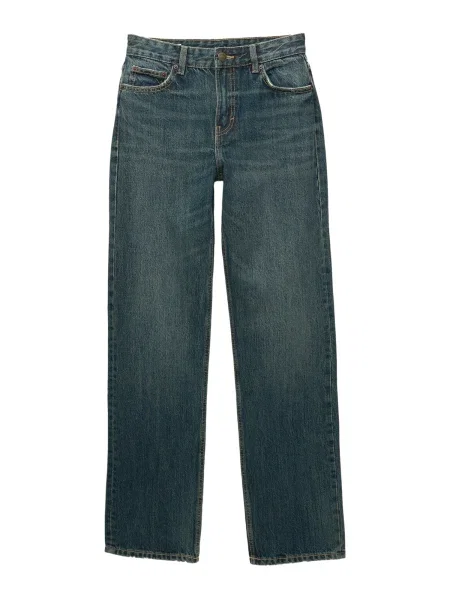 Pull&Bear Kavbojke moder denim