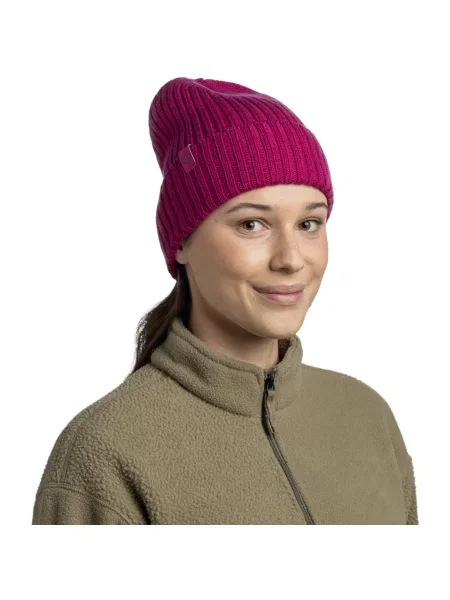 Textilní doplňky Buff Knitted Norval Hat Beanie fialový