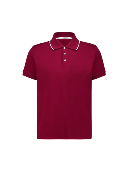 Koszulka polo Saint Laurent czerwona