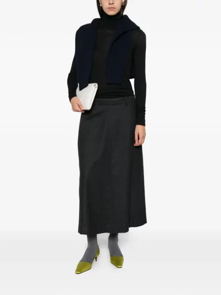 Tricou Jil Sander cu imagine negru