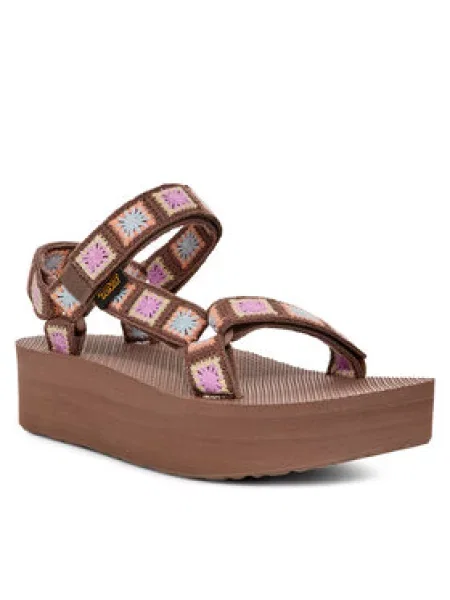 Sandale Teva Flatform Universal Crochet UWN smeđa