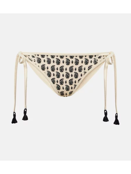 Bikini Johanna Ortiz cu imagine alb