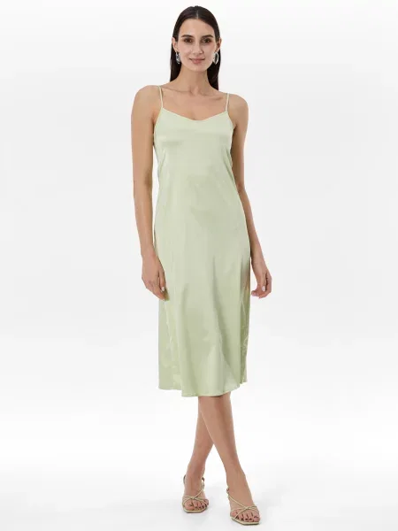 Rochie Orsay cu bretele verde