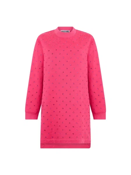 Sukienka Moschino różowa