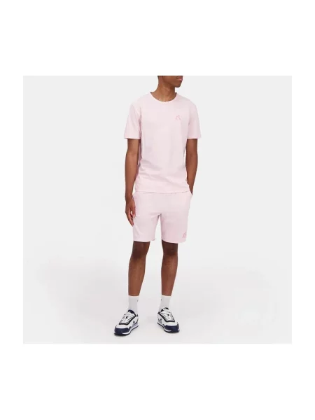 Kratak kratke hlače Le Coq Sportif ružičasta