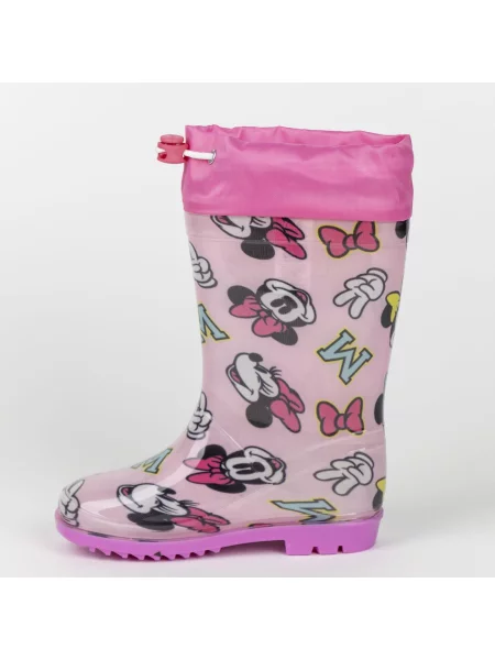 Cizme de cauciuc copii Minnie roz