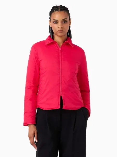 Emporio Armani Демісезонна куртка рожевий