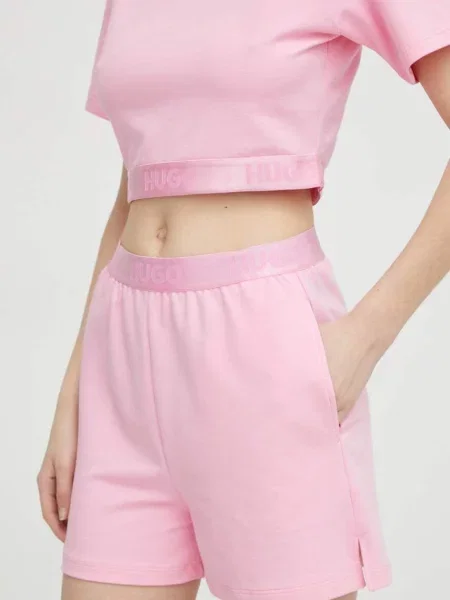 Kratke hlače lounge HUGO roza
