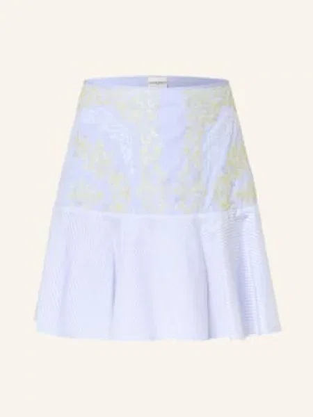 Claudie Pierlot Spódnica blau biała