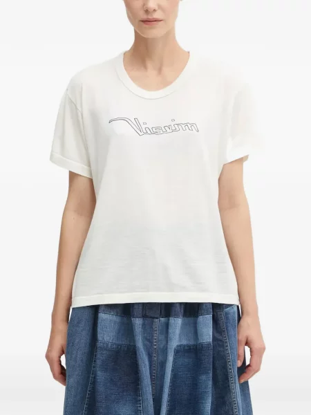Tricou Visvim cu imagine alb