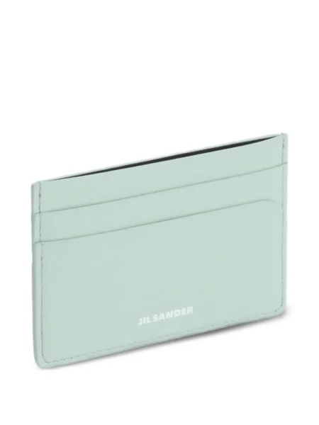 Portofel Jil Sander cu autograf verde