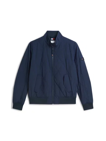 TOMMY HILFIGER Geacă de primăvară-toamnă închis albastru