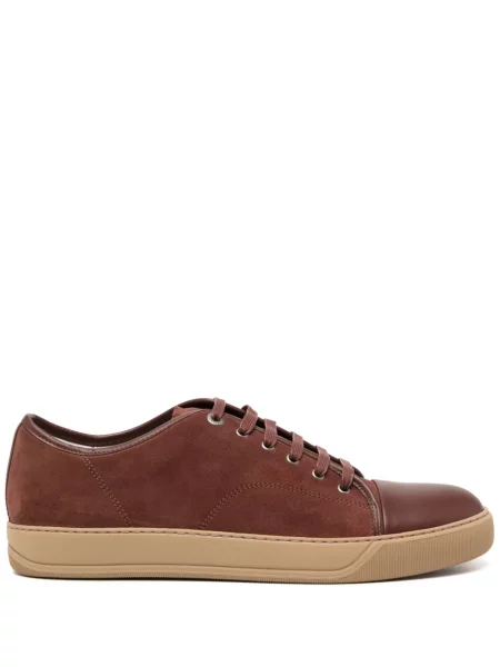 Sneakerși Lanvin maro