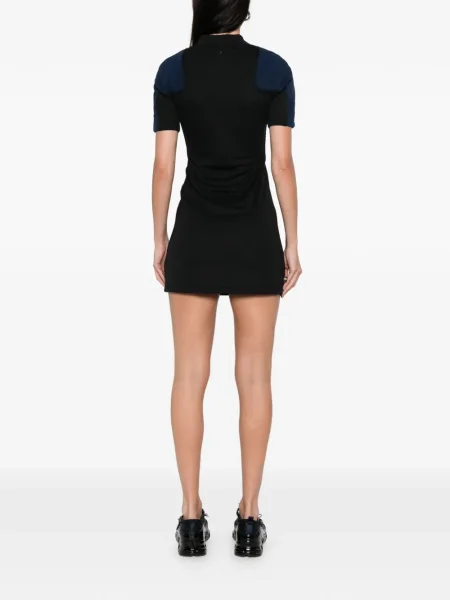 Rucsac Adidas cu dungi cu broderie de costum negru