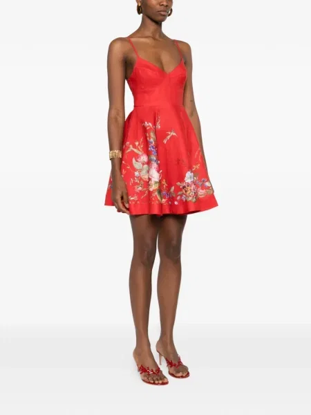 Rochie mini Zimmermann de costum roșu