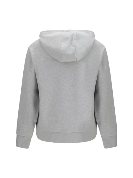 Bluza z kapturem Thom Browne z kapturem szara
