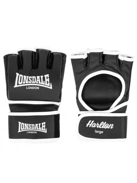 LONSDALE Športne rokavice Harlton črna bela