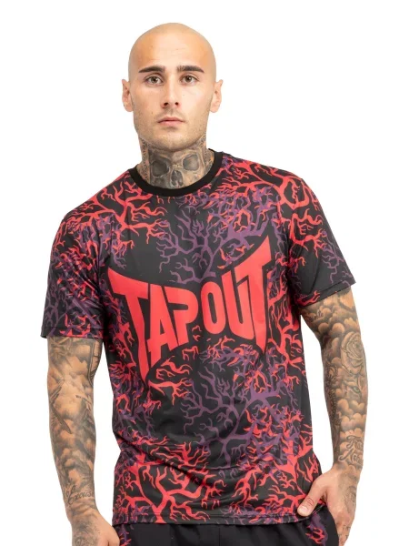 Футболка Tapout Rootstock поліестер/еластан чорний