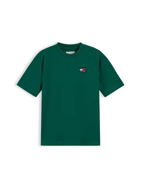 TOMMY HILFIGER Tricou Essential pin verde