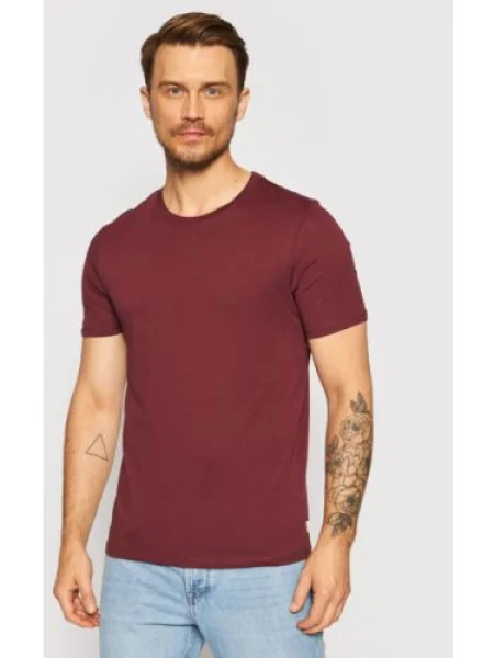 Jack&Jones Póló Organic Basic Bordó