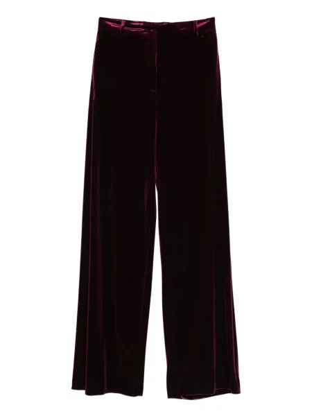 Aksamitne spodnie Blanca Vita fioletowe