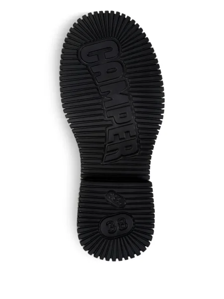 Обувки в стил дерби Camper с връзки с дантела кафяво