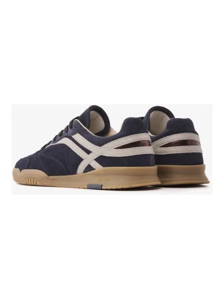 Sneakersy Via Vai skórzane niebieskie