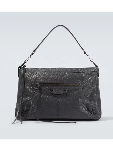 Geantă Balenciaga din piele gri
