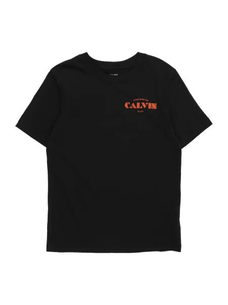 Calvin Klein Jeans Tricou Logo Graphic roșu negru