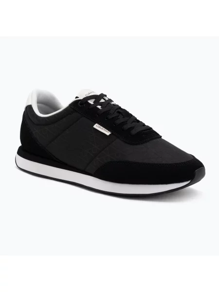 Sneakerși Calvin Klein retro alb