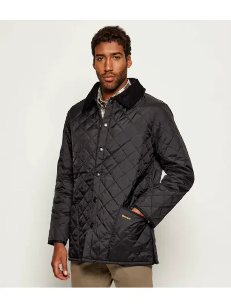 Barbour Geacă Liddesdale | catifea reiată negru