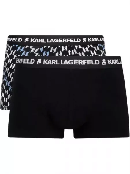 Karl Lagerfeld 2 db-os boxeralsó szett fekete
