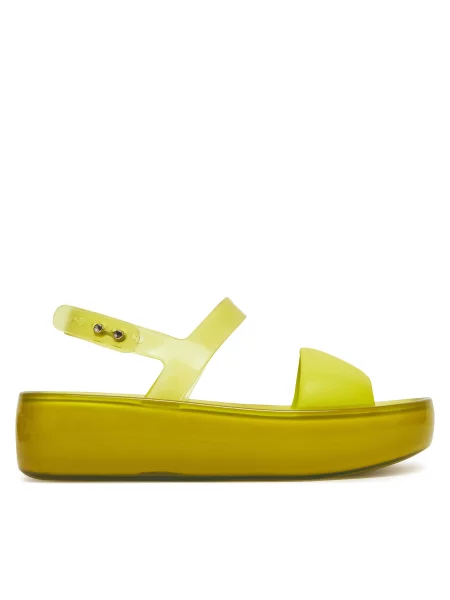 Sandali Melissa Float Platform zelena