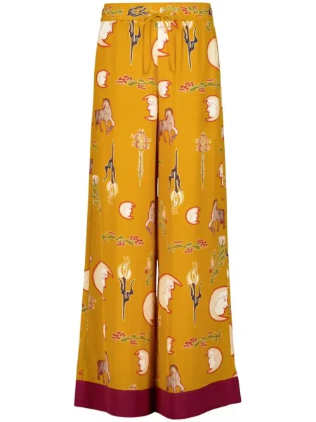 Hlače Paula narančasta