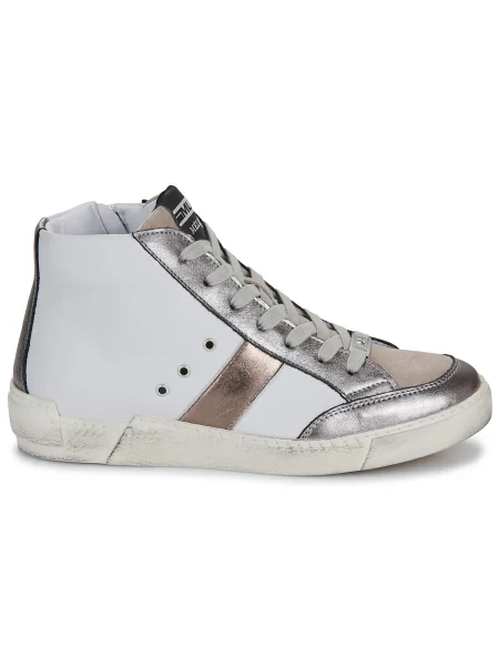 Pantofi Meline alb
